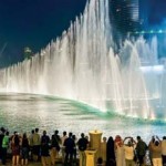 Dubai Fountain and Burj Khalifa