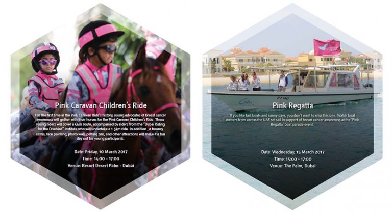 Seven Pink-themed Events Planned in Support of Pink Caravan Ride 2017