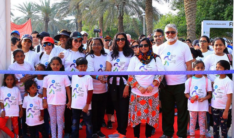 More Than 1,000 People From the UAE Community Participate in the Country’s Largest Walkathon to Support People With Arthritis