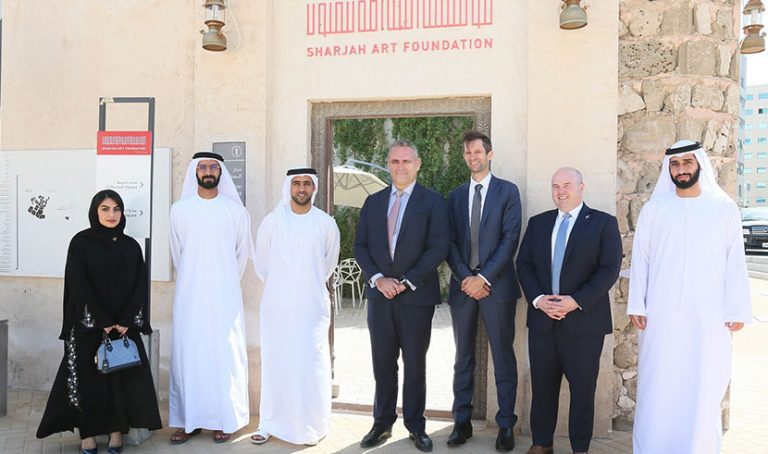 Sharjah Department of Government Relations Receives an Official Delegation from New Zealand