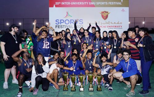 UAE’s Biggest Inter-University Sports Festival concludes at Gulf Medical University promoting spirit of sportsmanship, inter-professional teamwork