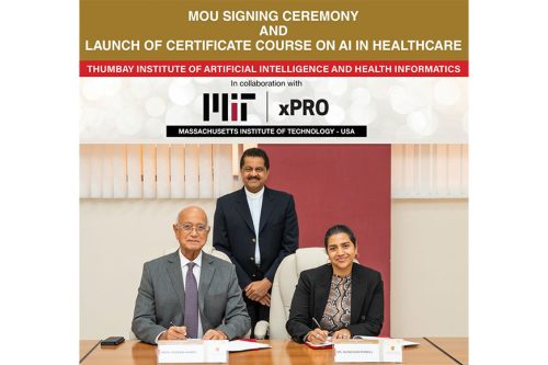 Thumbay Institute of AI in Healthcare Collaborates with Massachusetts Institute of Technology, USA, to Launch AI Certificate Program