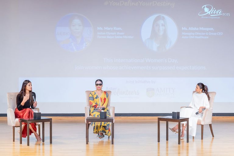 Mary Kom, Aster and Amity University