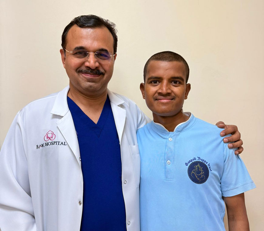 Worker With Brain Infection