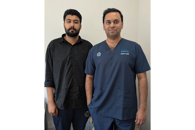 Rare Vein Condition at Aster Hospital
