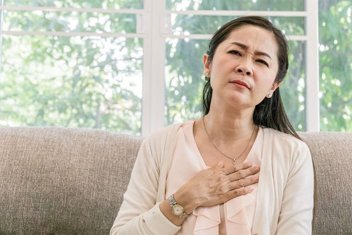 Lady Facing Stroke
