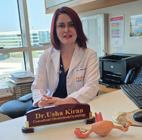 Dr. Usha Kiran | UK-certified consultant in gynecology